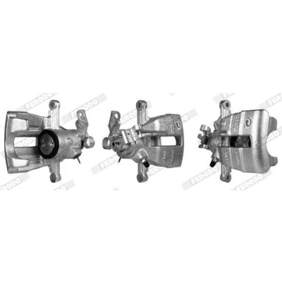 Abbildung von FERODO PREMIER FCL694335 Bremssattel Stahlguss 120 mit Zubehör VOLKSWAGEN: Transporter 5 Bus, Multivan (7HM, Kastenwagen