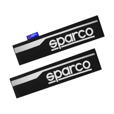 Abbildung von SPARCO Gurtschoner Gurtpolster Sicherheitsgurt Gurtschutz Polster Grau 2x