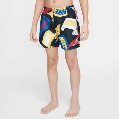 Abbildung von Nike Performance Volley Short Unisex Badeshorts für Kinder, Größe: 137/147, Black