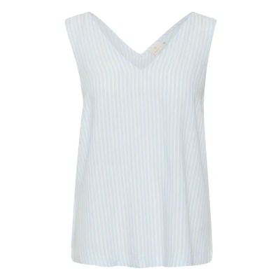 Abbildung von Kaffe Amilia Bluse Windsurfer chalk stripe, Damen, Größe: 44, stripe