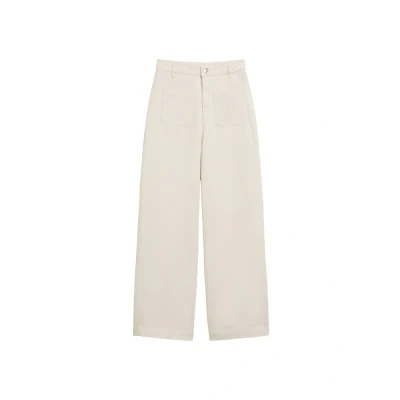 Abbildung von Marc O&#039;Polo Flared Jeans, Damen, Größe: 27x34, White cotton