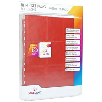 Abbildung von GameGenic Sideload 18 Pocket Pages Red (10)