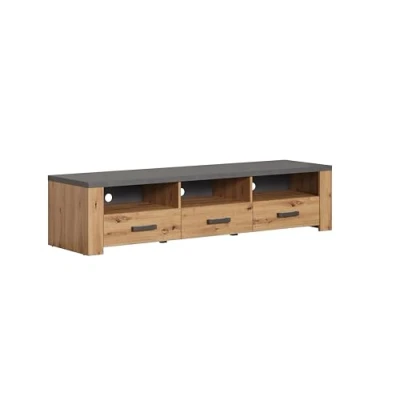 Abbildung von CALICOSY Meuble TV Avec 3 Tiroirs et Niches L180 cm Follow