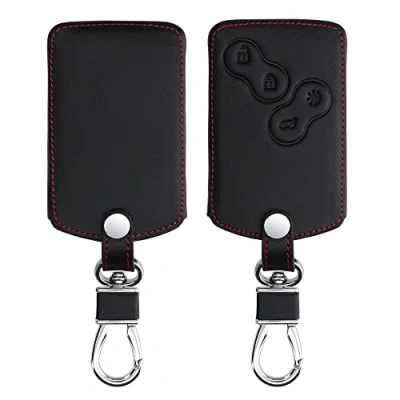 Abbildung von kwmobile Schlüsseltasche Autoschlüssel Kunstleder Hülle für Renault (1 tlg), Schlüsselhülle Schlüssel Case Cover
