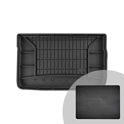 Abbildung von FROGUM ProLine 3D Gummimatte Exklusive Auto Kofferraummatte Kofferraumwanne für Mercedes Benz A Klasse W169 2004 2012 Bequemer Organiser Die höchsten Kanten