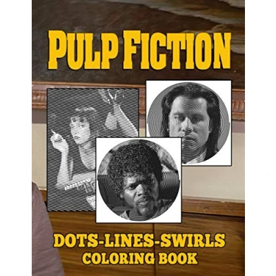 Abbildung von Pulp Fiction Dots Lines Swirls Coloring Book: Anxiety Activity Color Books For Adult