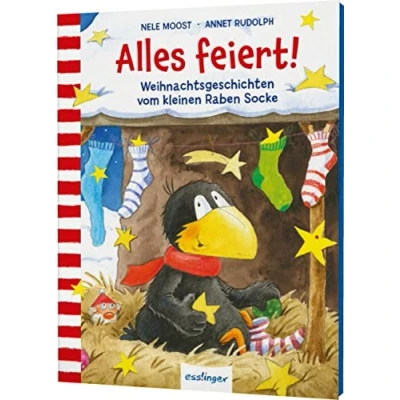 Abbildung von Der kleine Rabe Socke: Alles feiert!: Weihnachtsgeschichten vom kleinen Raben Socke Mini Bilderbuch