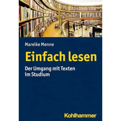 Abbildung von Einfach lesen: Der Umgang mit Texten im Studium (Urban taschenbucher)