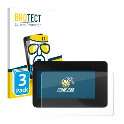 Abbildung von BROTECT Schutzglas für Shimano Steps SC EN600 (3 Stück) Schutzfolie Panzer Folie Glas [Extrem Kratzfest 9H, Anti Fingerprint, Ultra Transparent]