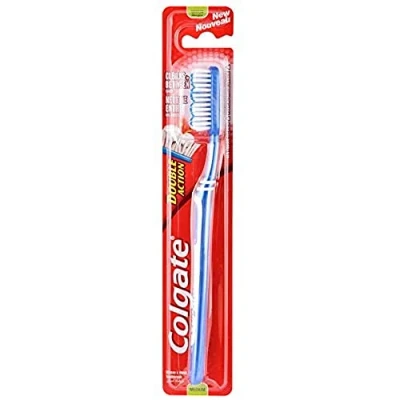 Abbildung von Colgate Zahnbürste Double Action, Medium Mehrfarbig , 1 Stück
