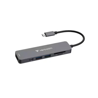 Abbildung von Hub USB Verbatim Multi Port Essentials C PD, A 3.0, 2.0, HDMI, SD/microSD