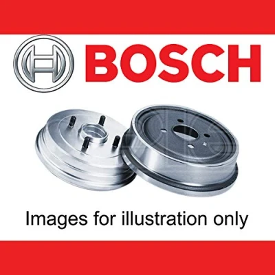 Abbildung von BOSCH 0 986 477 206 Bremstrommel mit Radlager, Lager 237 Hinterachse RENAULT: CLIO 3, 2, Modus / Grand
