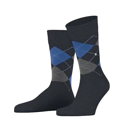 Abbildung von Burlington Dundee Onesize Socken marine, Herren, Größe: 40/46, Marine