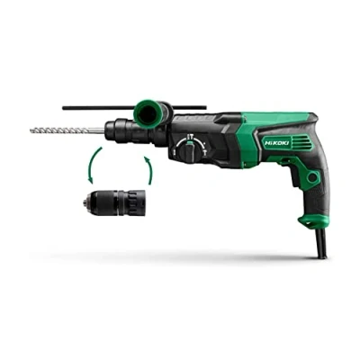 Abbildung von HIKOKI Bohr &amp; Meißelhammer, DH26PMCWSZ (im Transportkoffer) (830Watt) (SDS plus) 240V inkl. 13 mm SSBF