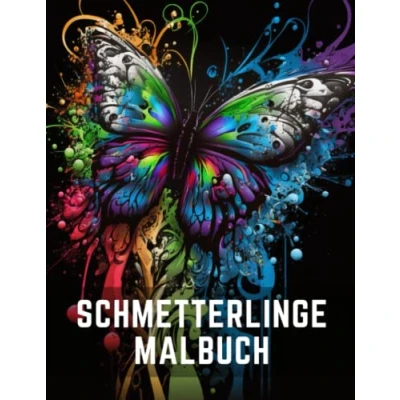 Abbildung von Schmetterlinge Malbuch für Erwachsene Schöne Schmetterling Malvorlagen mit Mandala Muster zum Entspannen
