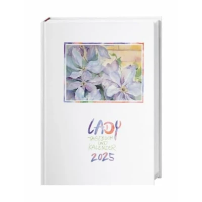 Abbildung von Lady Tagebuch A5 2025: Liebevoll gestalteter Taschenkalender mit Zitaten und Kunstwerken. Praktischer Buchkalender 2025 viel Raum für Notizen. (Kalenderbücher Heye)