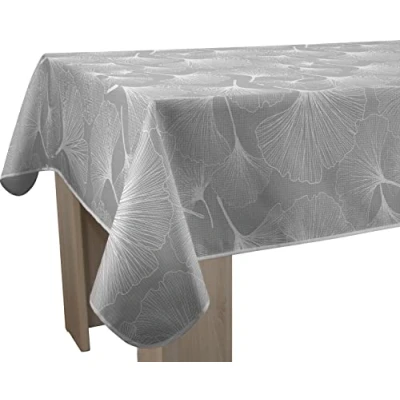 Abbildung von Le linge de Jules Biloba Tischdecke, schmutzabweisend, rechteckig, 150 x 240 cm