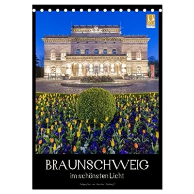 Abbildung von Braunschweig im schönsten Licht (Tischkalender 2025 DIN A5 hoch), CALVENDO Monatskalender