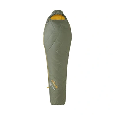 Abbildung von ALTUS Unisex Erwachsene Tibet Light 700 H30 Schlafsack aus 3D Technofiber Fiber mit 250 g Füllung und Mumienstruktur, ideal für Trekking Temperaturen +14C+10C 2C, Lorbeer, DCH