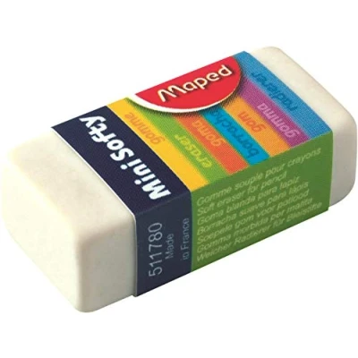Abbildung von 36 x Maped Radierer Mini Softy weiß