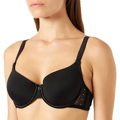 Abbildung von Sassa Damen Schalen BH, Schwarz (Schwarz 500), 80C