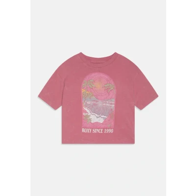 Abbildung von Roxy SUN FOR ALL Seasons Tshirt print für Kinder, Größe: 140, Heather rose