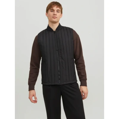 Abbildung von Jack &amp; Jones Ecity Liner Weste, Herren, Größe: Small, Black