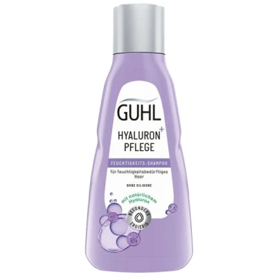 Abbildung von Guhl Hyaluron+ Pflege Feuchtigkeits Shampoo Inhalt: 250 ml Ohne Silikone Mit natürlichem Hyaluron Intensive Feuchtigkeit &amp;