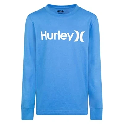 Abbildung von Hurley Jungen Hrlb One &amp; Only Boys Ls Tee T Shirt, Clementine meliert, 13 años
