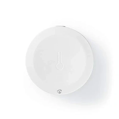 Abbildung von Nedis Smart Klimasensor ZBSC10WT Zigbee 3.0 Batteriebetrieben Android™ / IOS Weiss