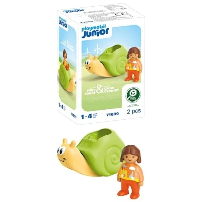 Abbildung von Playmobil® Konstruktions Spielset Schaukelschnecke mit Rasselfunktion (71699), JUNIOR, (2 St), Made in Europe