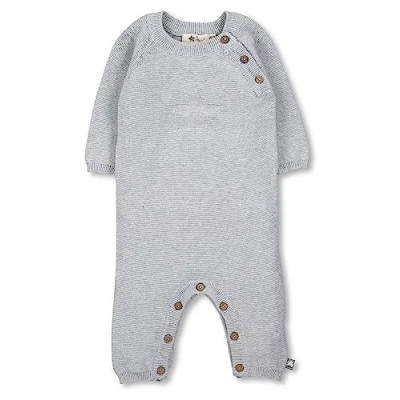 Abbildung von Sterntaler Knitted Romper Jumpsuit für Kinder, Größe: 80, Light grey mottled