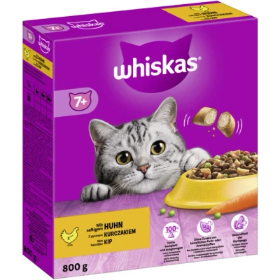 Abbildung von Whiskas 7+ lecker gefüllte Knackkits mit Huhn
