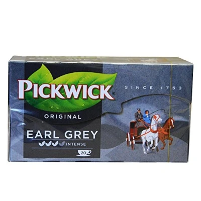 Abbildung von Pickwick Tee Earl Grey, Schwarzer Tee, Schwarztee, aromatisch, 20 Teebeutel
