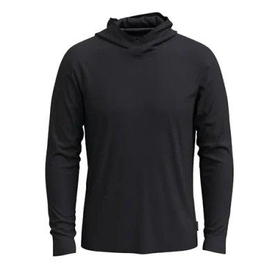 Abbildung von Smartwool Hoodie Langarmshirt, Herren, Größe: Medium, Black
