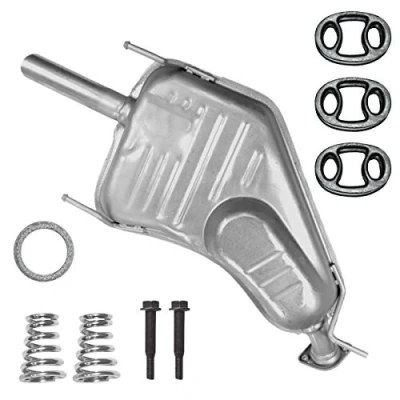 Abbildung von Endschalldämpfer Auspuff Endtopf für Opel Vectra B 2 II 1.6i 16V 1.8i 2.0i 2.2i