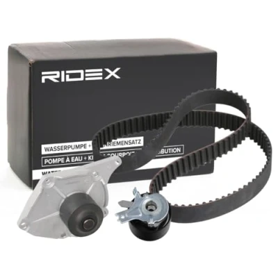 Abbildung von RIDEX 3096W0397 Wasserpumpe + Zahnriemensatz ohne Schraubensatz 123 27mm RENAULT: CLIO 3, TWINGO 2, DACIA: Sandero I, Logan I MCV, Duster SUV