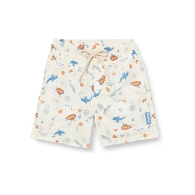 Abbildung von Playshoes Jungen Badeshorts Beach Short Badehose Schwimmhose Badebekleidung, Meeresfreunde, 110/116