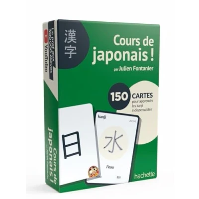 Abbildung von Cours de japonais ! par Julien Fontanier BOITE KANJI: 150 cartes pour apprendre les kanji indispensables