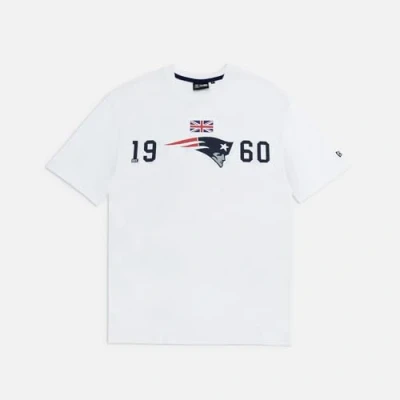 Abbildung von NFL Games Square Arch Oversized T Shirt New England Patriots White