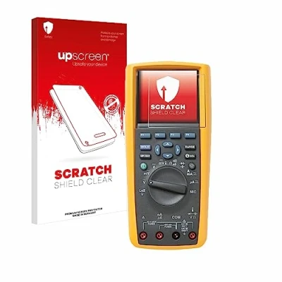 Abbildung von upscreen Schutzfolie für Fluke MultiMeter 289 Kristall klar, Kratzschutz, Anti Fingerprint