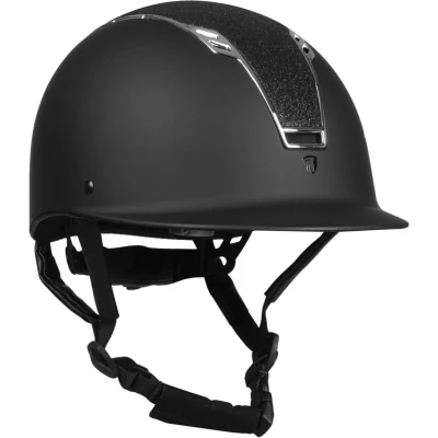 Abbildung von HORKA Reithelm Sparrow Glitter Schwarz/Silber 59 61cm Agradi.deVerkauft von Agradi