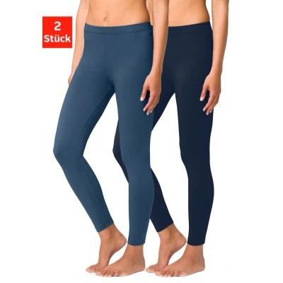 Abbildung von Vivance active Leggings, (2er Pack), mit Gummibund, Loungewear