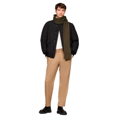 Abbildung von Tommy Hilfiger FLAG PIMA Schal, Herren, Größe: One Size, Verde