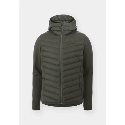 Abbildung von Peak Performance Frost DOWN Hybrid HOOD Daunenjacke, Herren, Größe: Large, Olive extreme