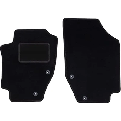 Abbildung von Wielganizator Automatte Passend für Peugeot 307CC Cabrio 2003 2008 Velours Autozubehör Auto Fußmatten Fußmatte 2 teilig schwarz