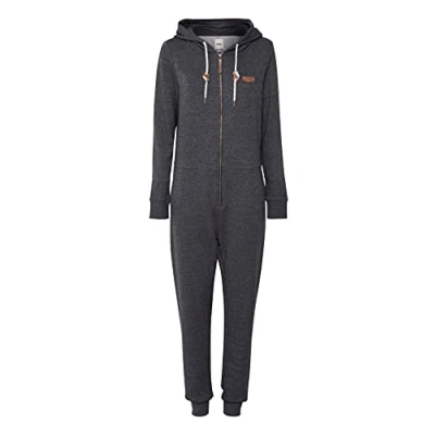 Abbildung von Oxmo Oxova Jumpsuit, Damen, Größe: Medium, Dar grey m