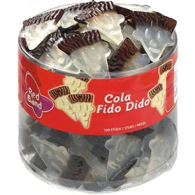 Abbildung von Red Band Fruchtgummi Cola Fido Dido Redband Großpackung 100 Pack 800 Gram Total