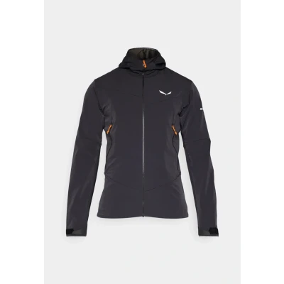 Abbildung von Salewa Sella Jacket Outdoorjacke, Herren, Größe: 46, Black out