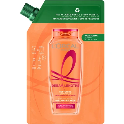 Abbildung von L&#039;Oréal Paris Elvital Dream Length Restoring Shampoo Refill 500 m